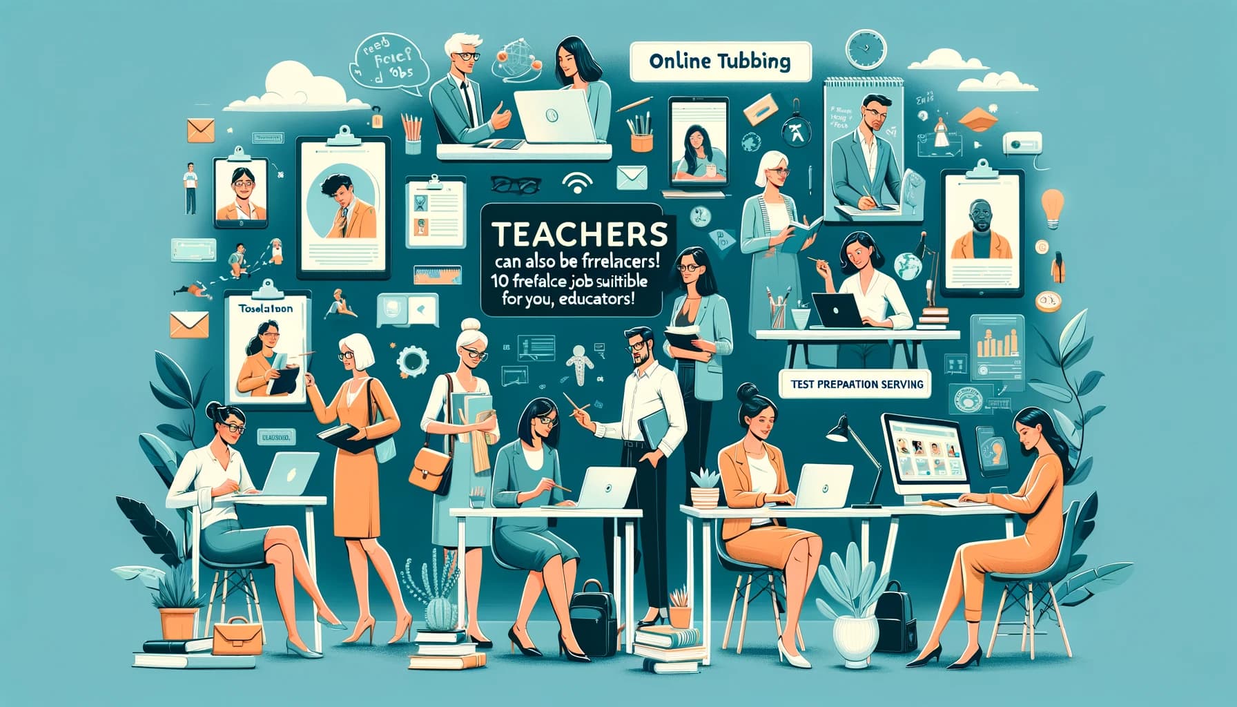 Guru Juga Bisa Jadi Freelancer! 10 Pekerjaan Freelance yang Cocok Buat Kamu, Para Pengajar!