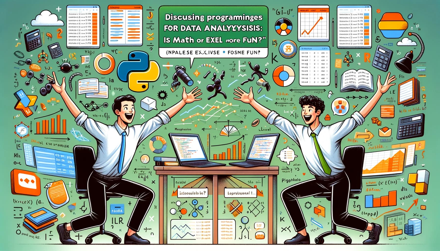 Ngomongin Bahasa Pemrograman buat Data Analysis: Matematika atau Excel yang Lebih Asyik?