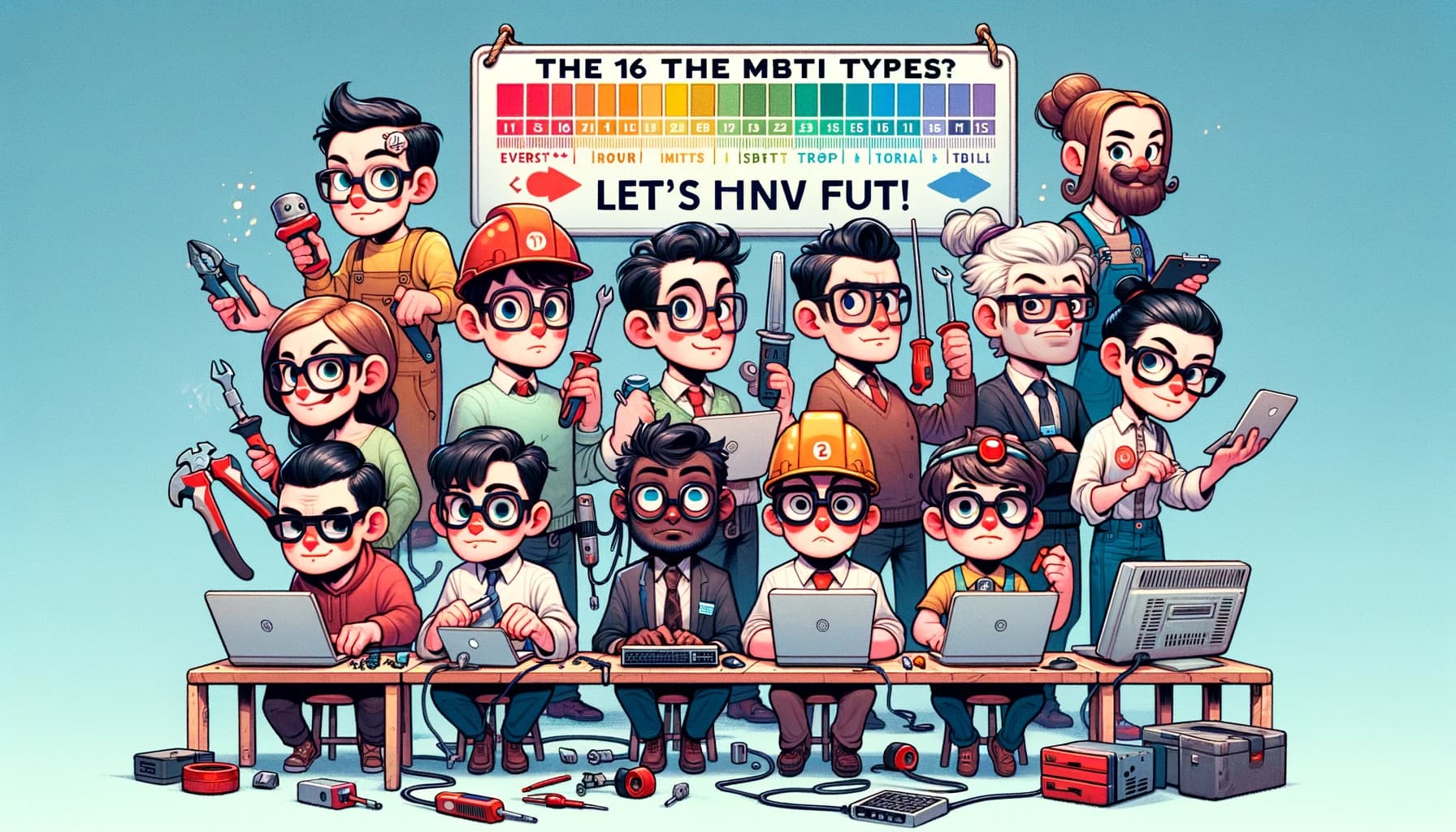 16 Tipe MBTI: Siapa yang Jago Banget Ngoprek Komputer? Let's Find Out!