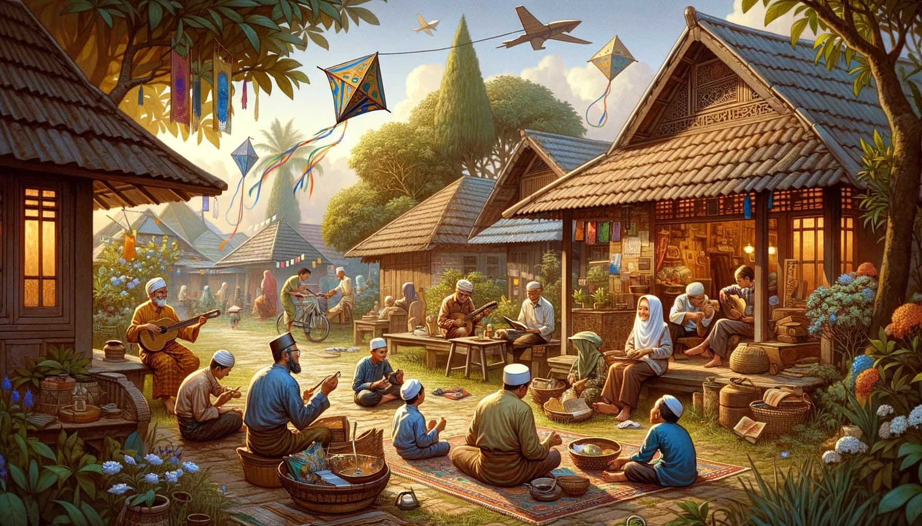 Ngabuburit Ala Zaman Dulu: 10 Cara Orang Zaman Dahulu Menghibur Diri