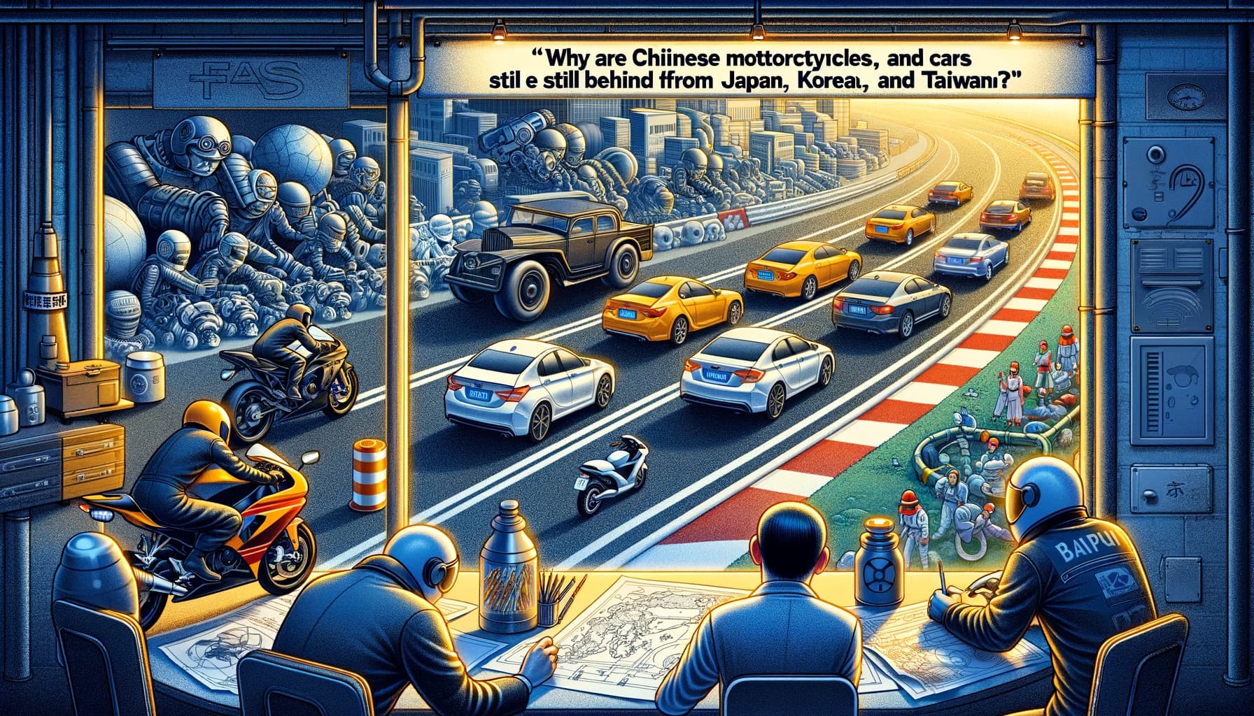 Mengapa Motor dan Mobil Buatan Cina Masih Kalah dari Jepang, India, Korea, dan Taiwan?