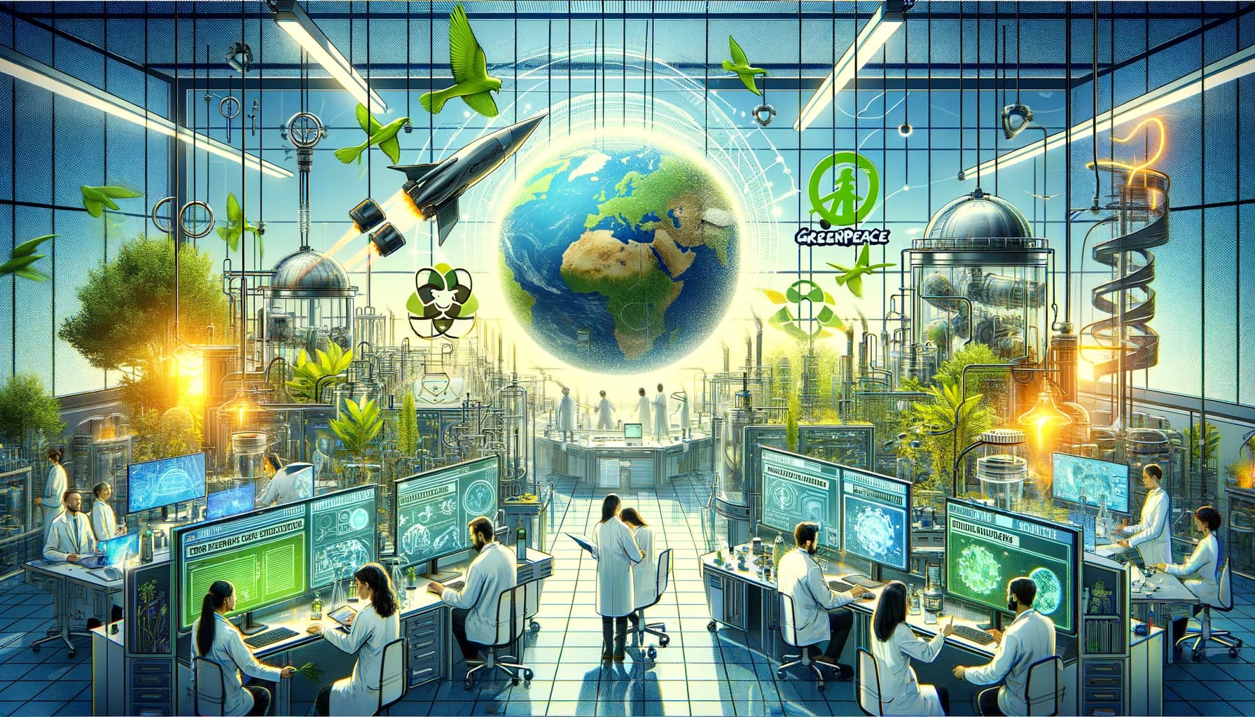 Apa Greenpeace dan Walhi Punya Divisi RnD buat Teknologi?