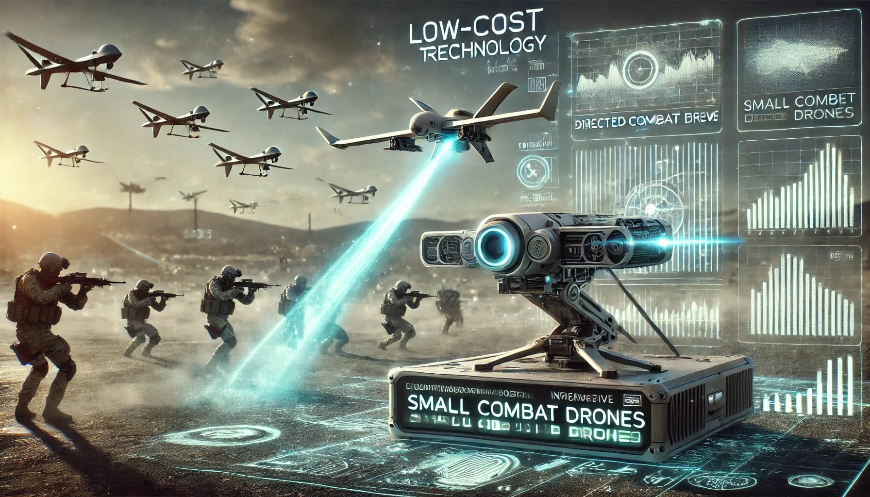 Teknologi Cegat Drone Tempur Kecil dengan Biaya Murah: Udah Ada?